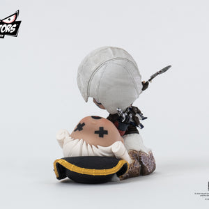 Right side profile of the Qlectors Connor figure, emphasizing his posture and the overall composition of the "Last Breath" scene.