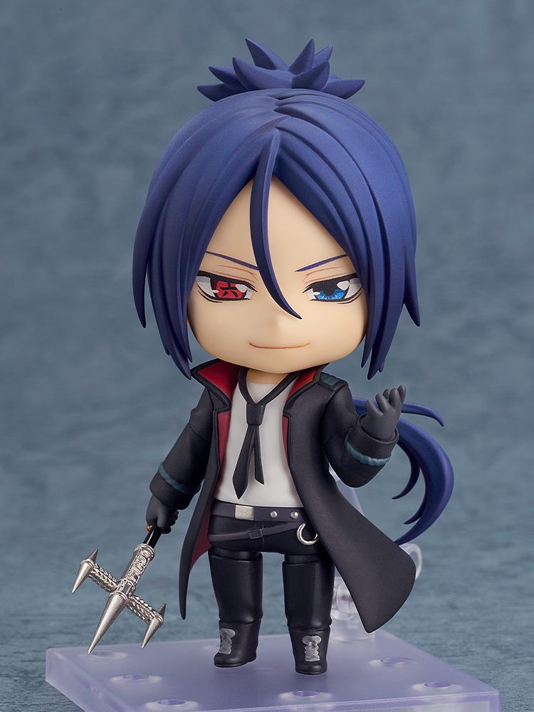 REBORN! Mukuro Rokudo Ten-Years-Later Ver. Nendoroid figure standing with confident faceplate and trident on display base.