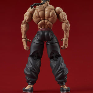 Retsu Kaioh Dig Action Figure Back Musculature Detail