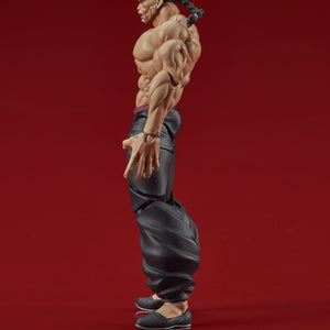 Retsu Kaioh Dig Action Figure Braid And Side View
