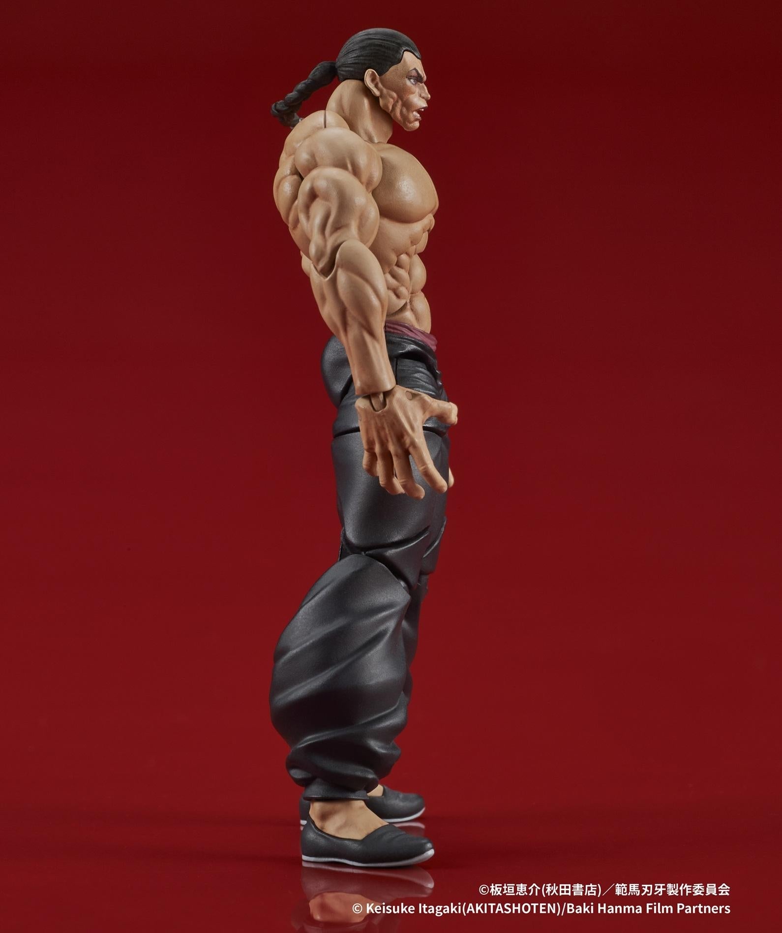 Retsu Kaioh Dig Action Figure Side Profile View