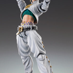 Reissue version of the Rohan Kishibe Chozokado figure posing with hands in front of his head.