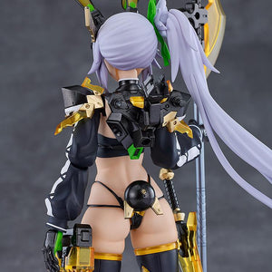 Close-up back view of Silva Barrelline highlighting the mechanical backpack attachment, spine connector, and black sphere tail.