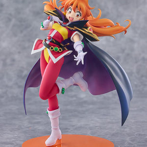 Front view of the KDcolle Slayers Lina Inverse non-scale figure showing her iconic red and yellow outfit with cape.