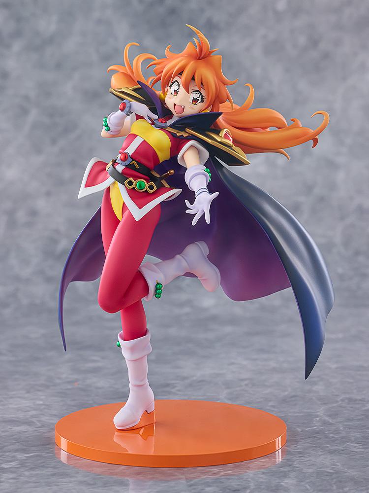 Front view of the KDcolle Slayers Lina Inverse non-scale figure showing her iconic red and yellow outfit with cape.