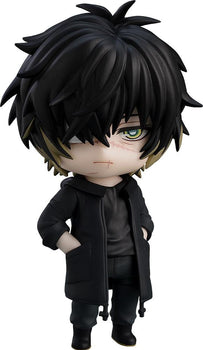 Slow Damage Towa Nendoroid figure standing front view with hands in coat pockets.