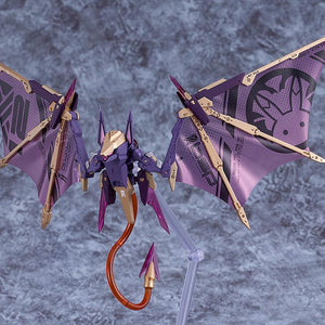 Detailed shot of the standalone purple mechanical wing drones from the Sophia F. Shirring Vampire Ver. Flight Unit.