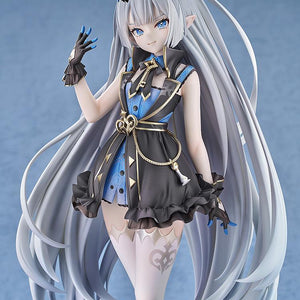 Upper body view of the Stella Sora Tyrant figure with the interchangeable confident smiling face expression.