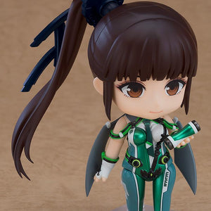 EVE Nendoroid action figure holding the Fusion Cell accessory included in the Stellar Blade set.