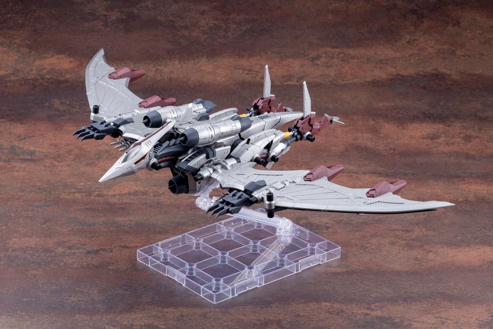 Storm Sworder in flight mode supported by the included clear Flying Neo Base stand.