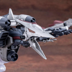 Close-up of the open cockpit feature showing the seated pilot figure placement in the head.