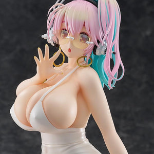 Medium shot of the Super Sonico figure highlighting the 7.67-inch scale impact of the L series.