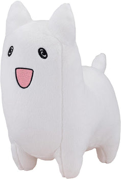The Laid-Off Cheat-Granting Mage Enjoys a Second Lease on Life Donguri soft white plushie standing isolated on a white background.