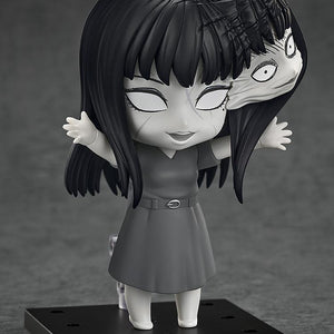 Nendoroid Tomie featuring the iconic horror-themed multiple faces part and white-out eyes.