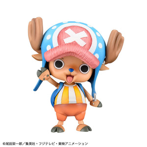 Front view of the Chopper action figure waving with a standard happy tongue-out expression.