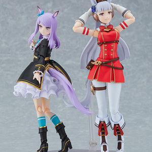 figma Gold Ship posed alongside figma Mejiro McQueen from the Umamusume Pretty Derby series.