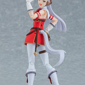 Three-quarter view of Gold Ship figma showcasing the smooth and poseable joints.