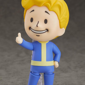 Vault Boy 76 Nendoroid Action Figure Smiling Face Front