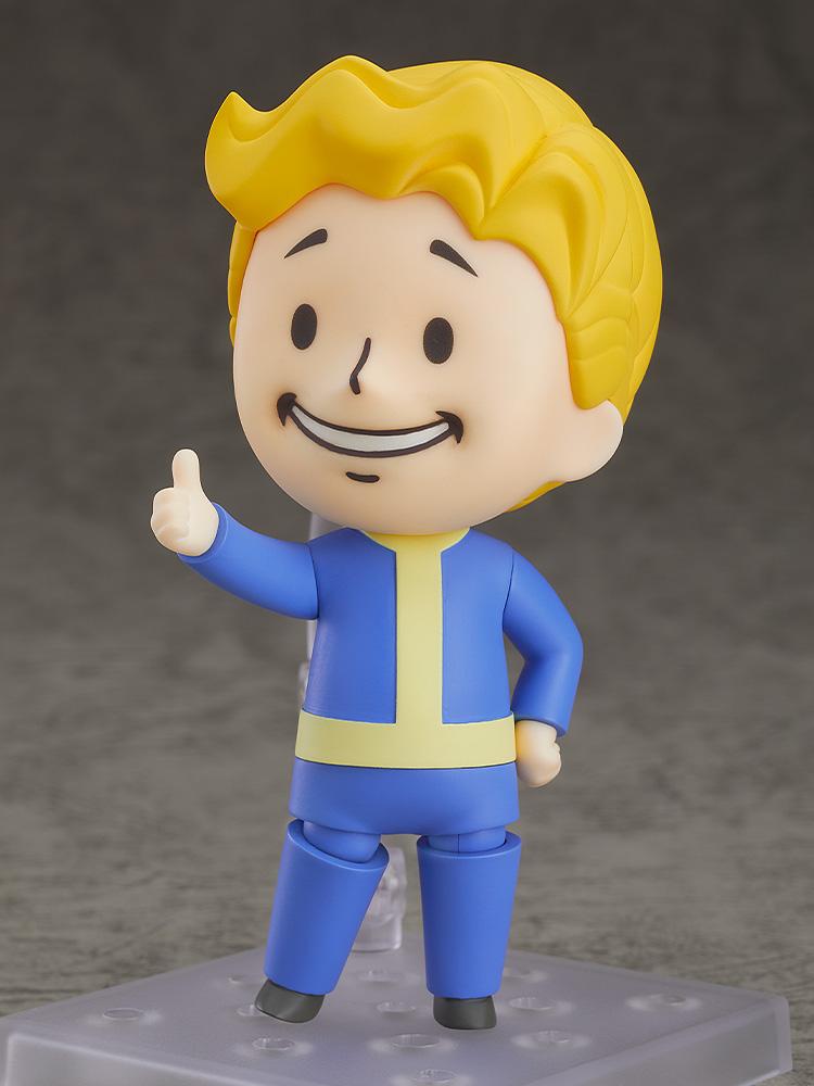 Vault Boy 76 Nendoroid Action Figure Smiling Face Front