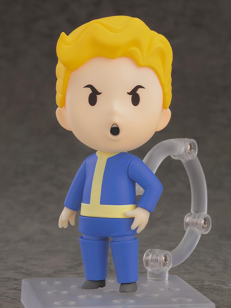 Vault Boy 76 Nendoroid Angry Face Plate Pose