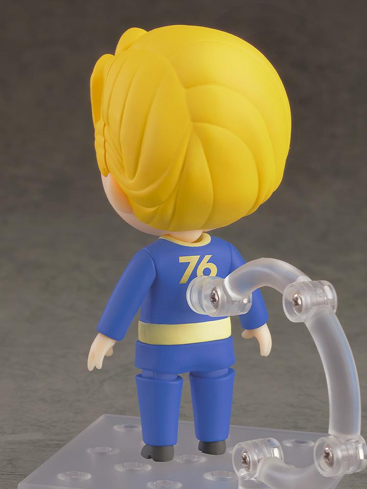 Vault Boy 76 Nendoroid Back View Vault Suit Number