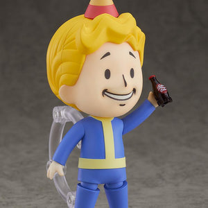 Vault Boy 76 Nendoroid Figure Party Hat Holding Nuka Cola