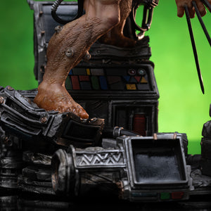 Weapon X Statue Base Lab Equipment Wreckage Detail