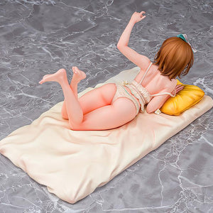 Top-down rear angle of the Reisalin Stout figure showing sculpt details.