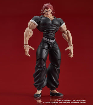 Yujiro Hanma Baki Son Of Ogre Dig Action Figure Pose