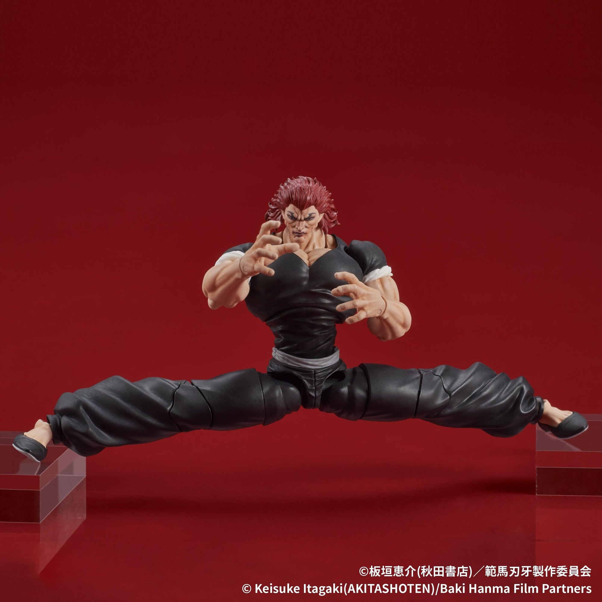 Yujiro Hanma Dig Action Figure Full Splits Articulation