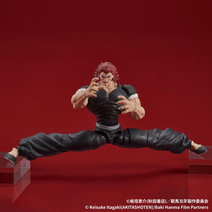 Yujiro Hanma Dig Action Figure Full Splits Articulation