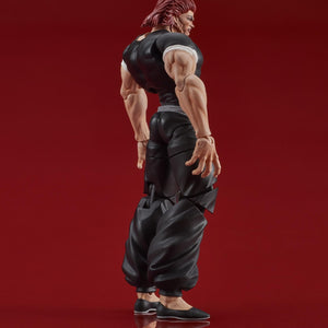 Yujiro Hanma Dig Action Figure Musculature Side View