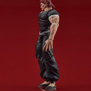 Yujiro Hanma Dig Action Figure Side Profile Standing
