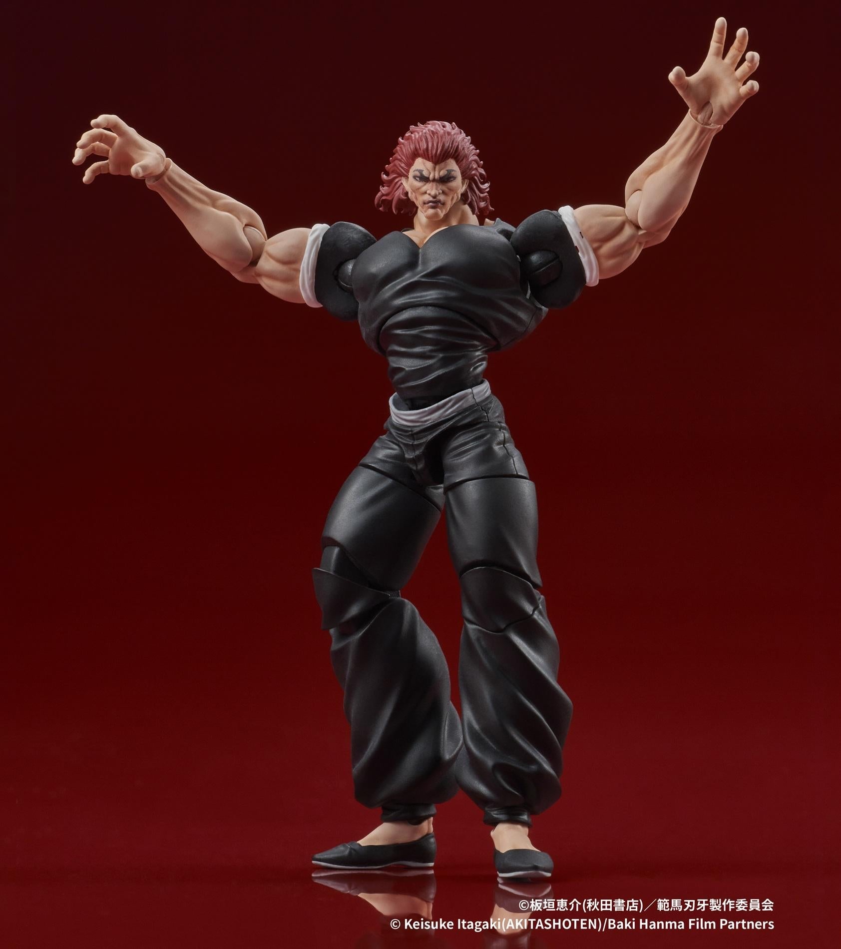 Yujiro Hanma The Ogre Pose Dig Action Figure Dynamic
