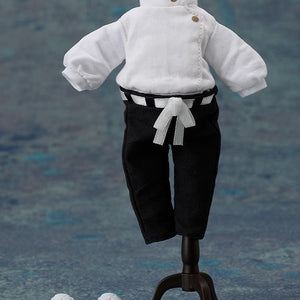 Yuta Okkotsu Execution Ver. cloth top, pants, and magnetic shoes displayed on a mini mannequin torso