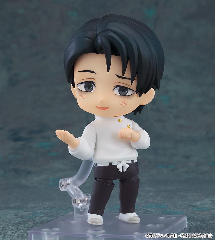 Jujutsu Kaisen Yuta Okkotsu Nendoroid featuring the taunting face plate and combat hand gestures.