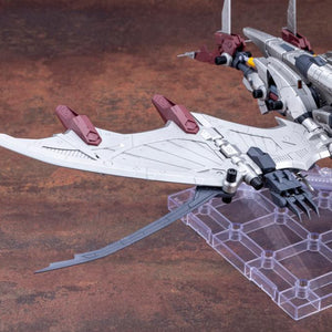 Detail shot of the deployable Wing Sword mechanism on the Storm Sworder's wing.